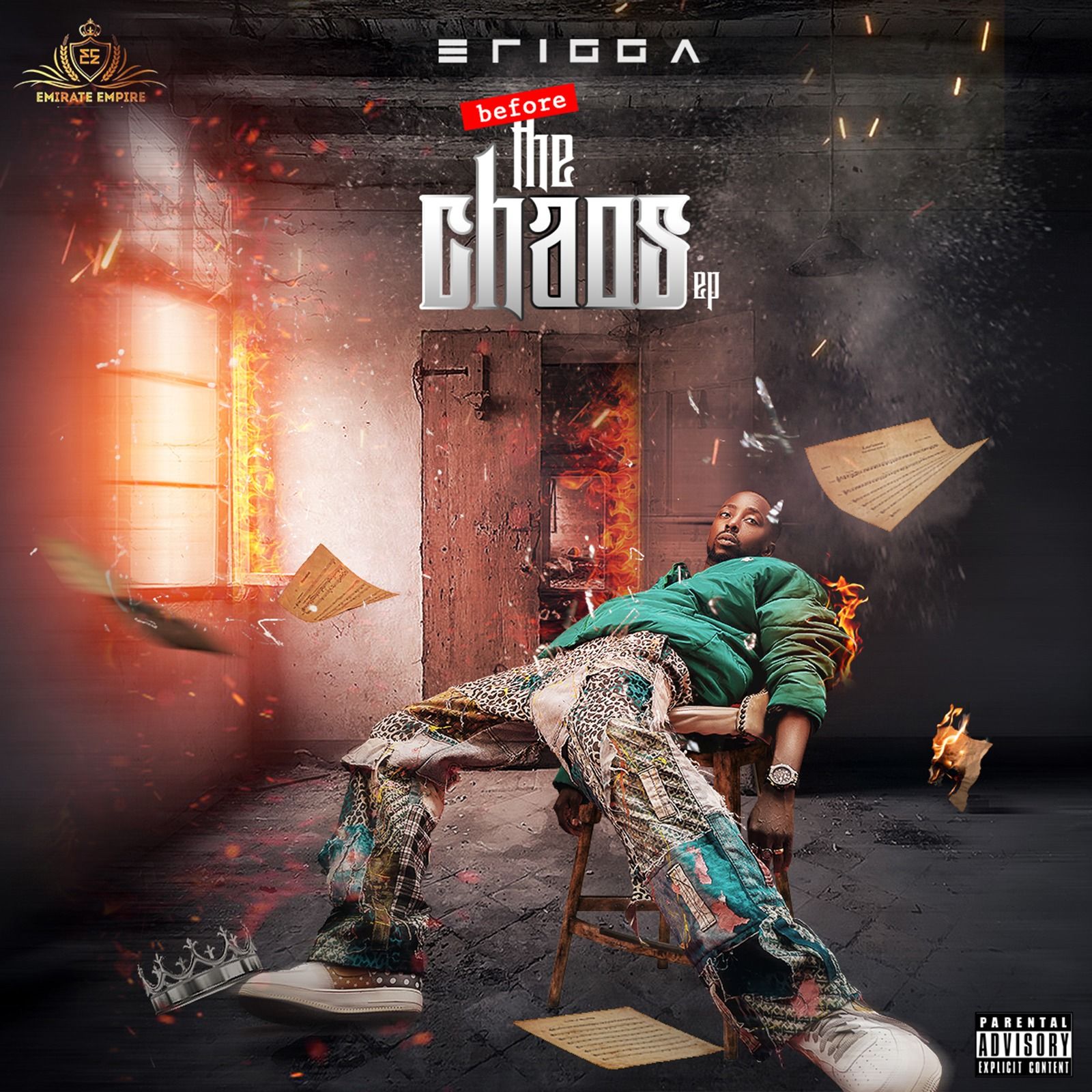 ERIGGA Before The Chaos (EP) Album Cover