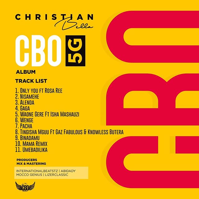 CHRISTIAN BELLA CBO 5G Album Cover