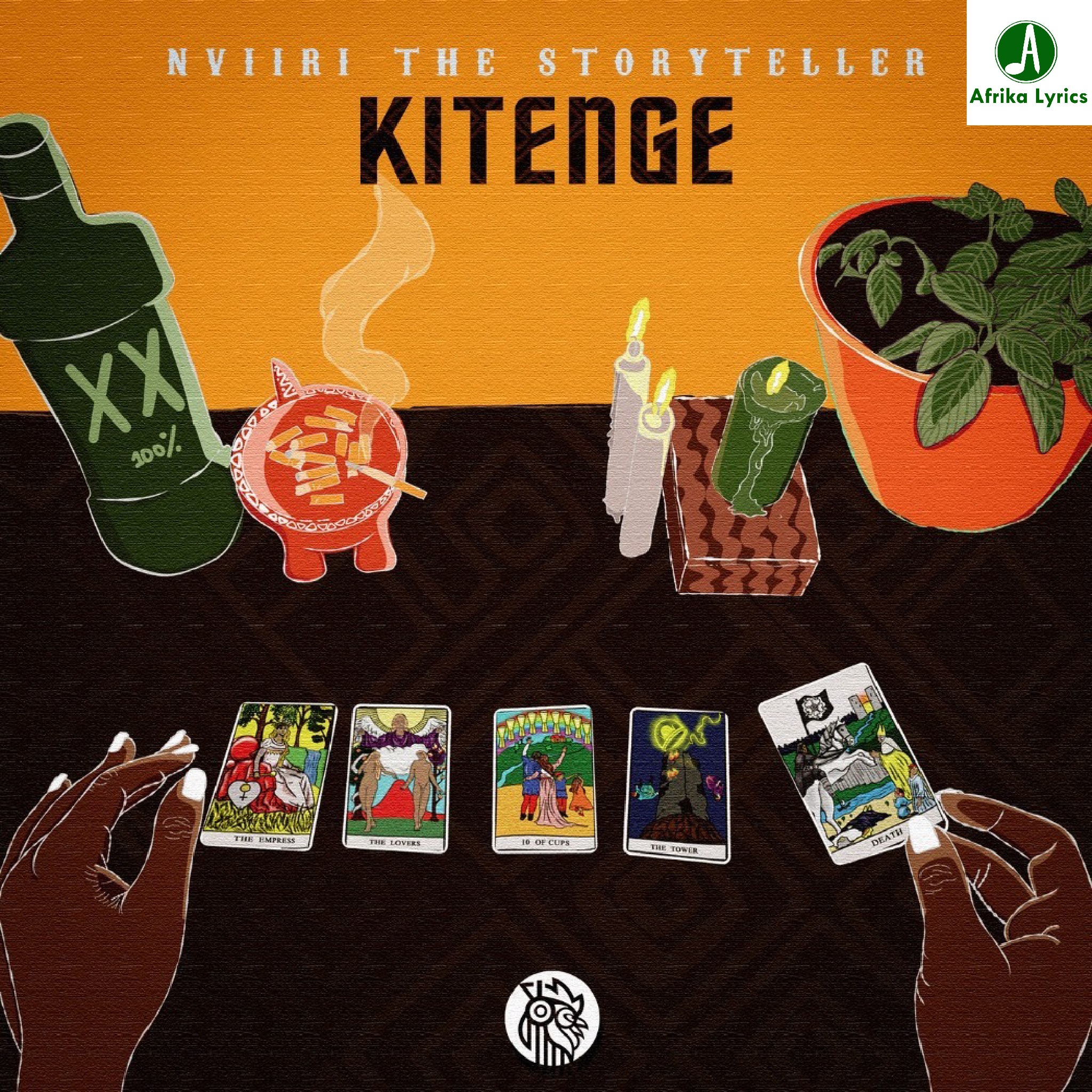 NVIIRI THE STORYTELLER Kitenge (EP) Album Cover