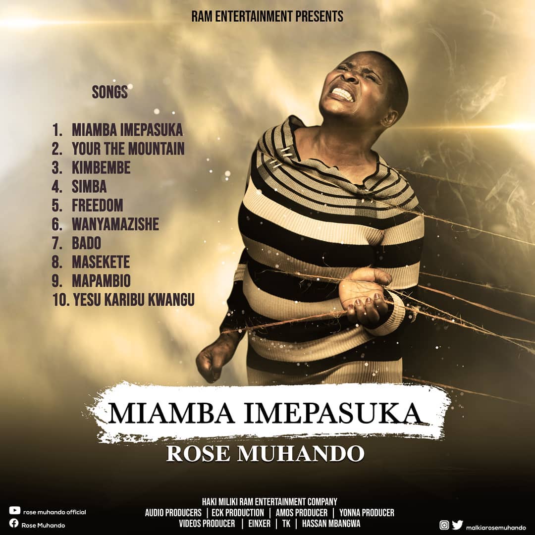 ROSE MUHANDO Miamba Imepasuka Album Cover