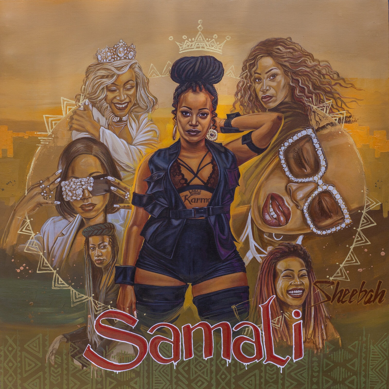 SHEEBAH Samali Album Cover