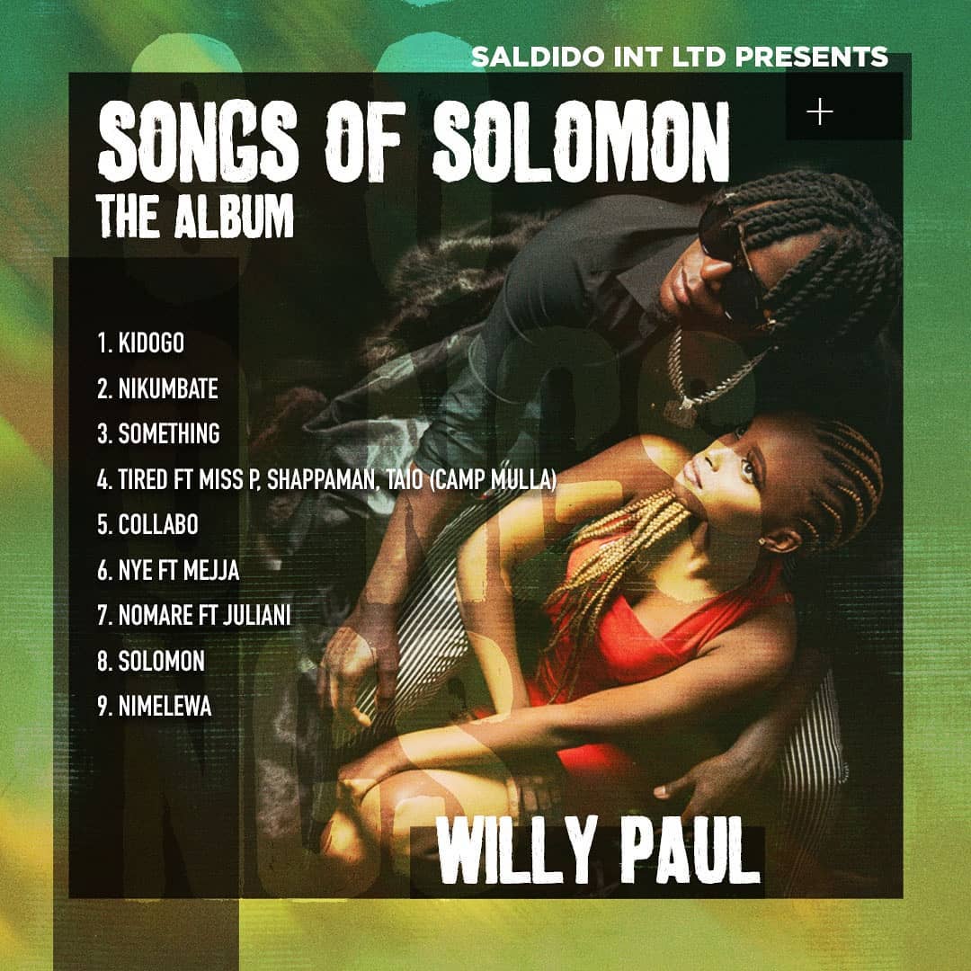 WILLY PAUL Songs of Solomon Album Cover