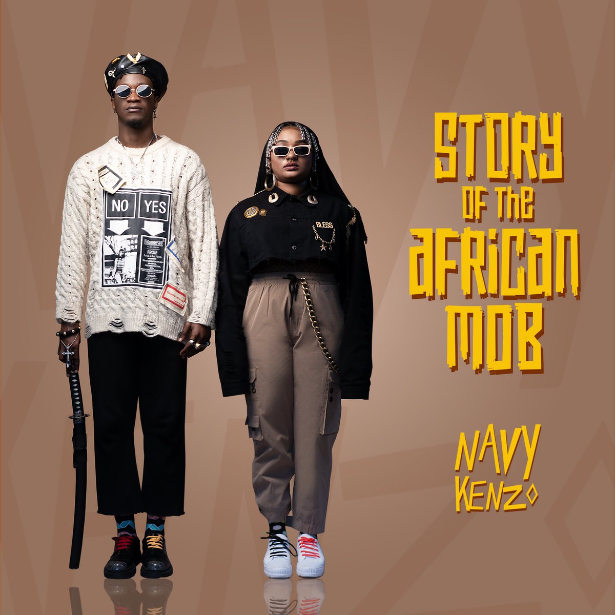 NAVY KENZO Story of The African Mob Album Cover