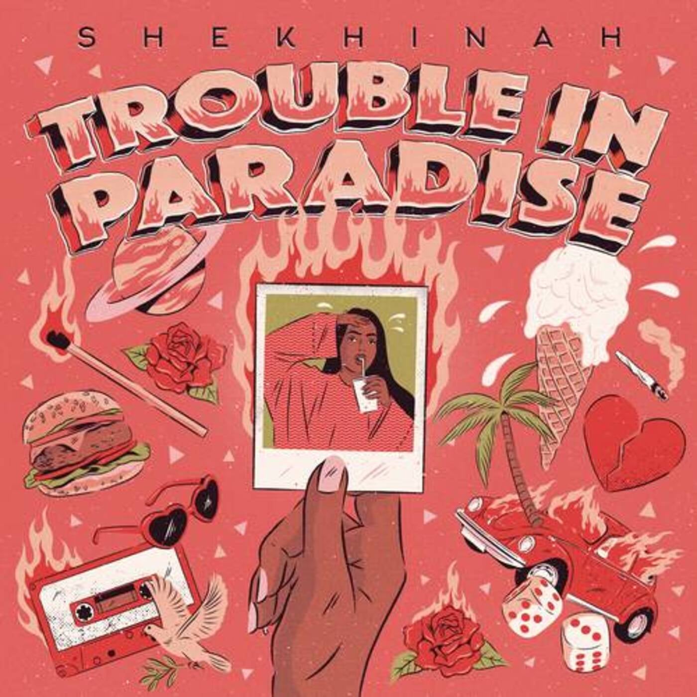 SHEKHINAH Trouble In Paradise Album Cover