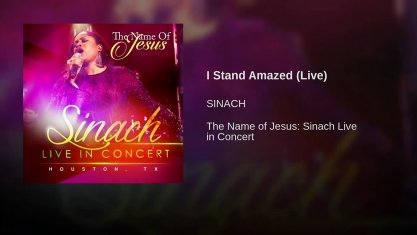 SINACH I Stand Amazed  cover image