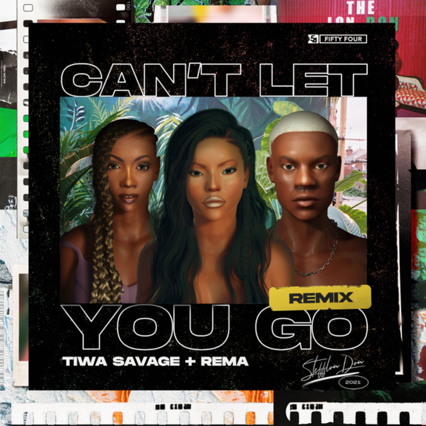 STEFFLON DON Can't Let You Go Remix cover image