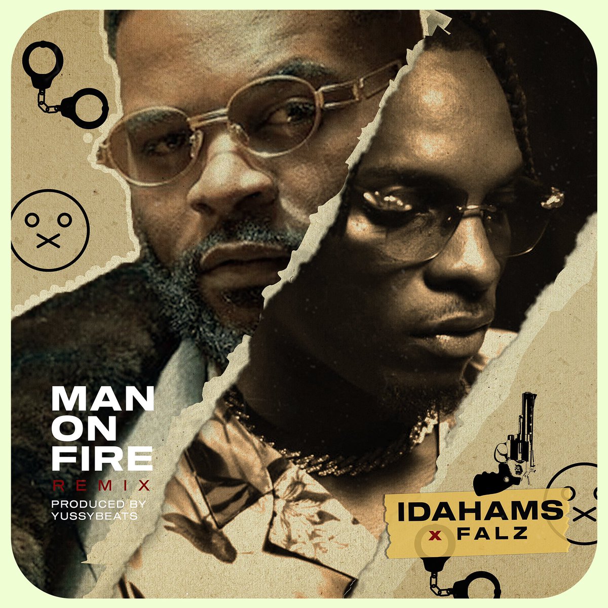 IDAHAMS Man on Fire (Remix) cover image