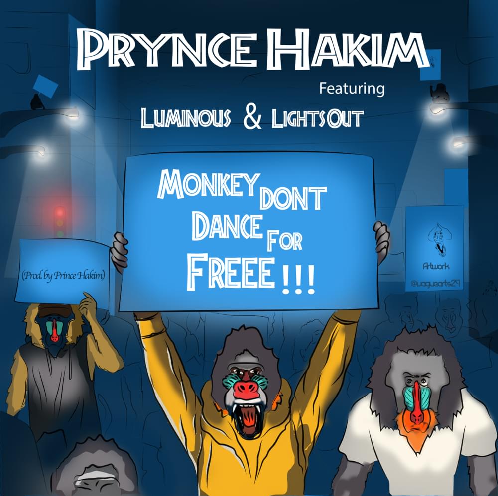 PRYNCE HAKIM Monkey Don't Dance For Free cover image