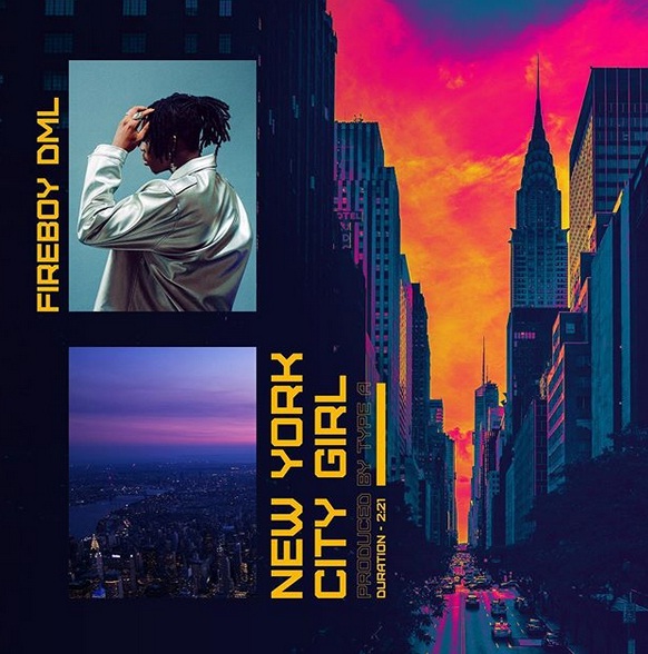 FIREBOY DML New York City Girl cover image
