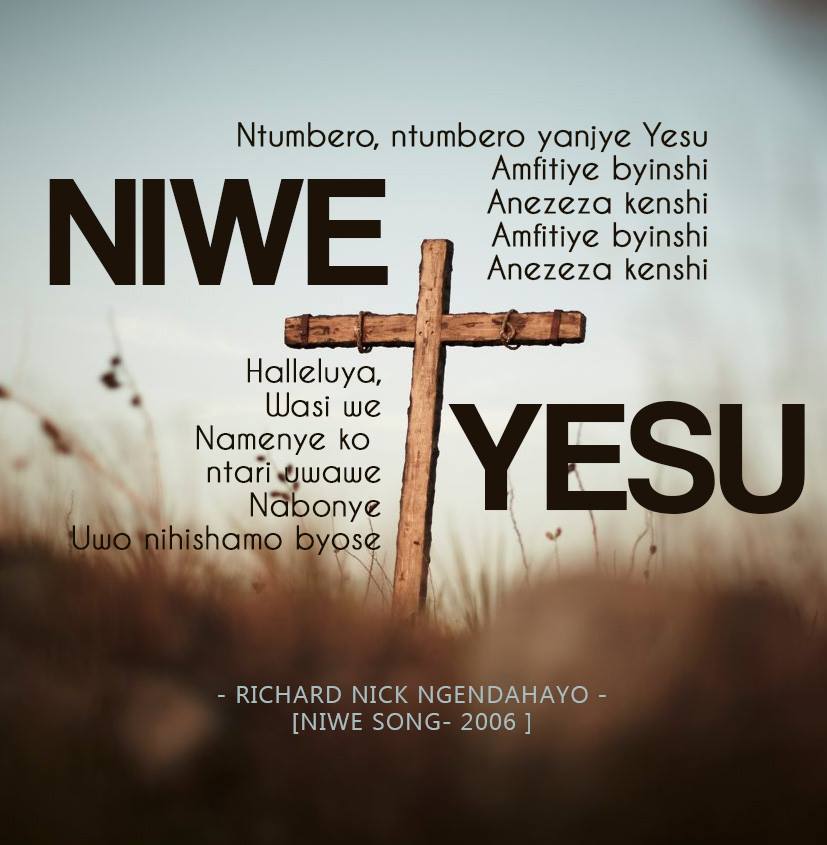 RICHARD NICK NGENDAHAYO NIWE cover image
