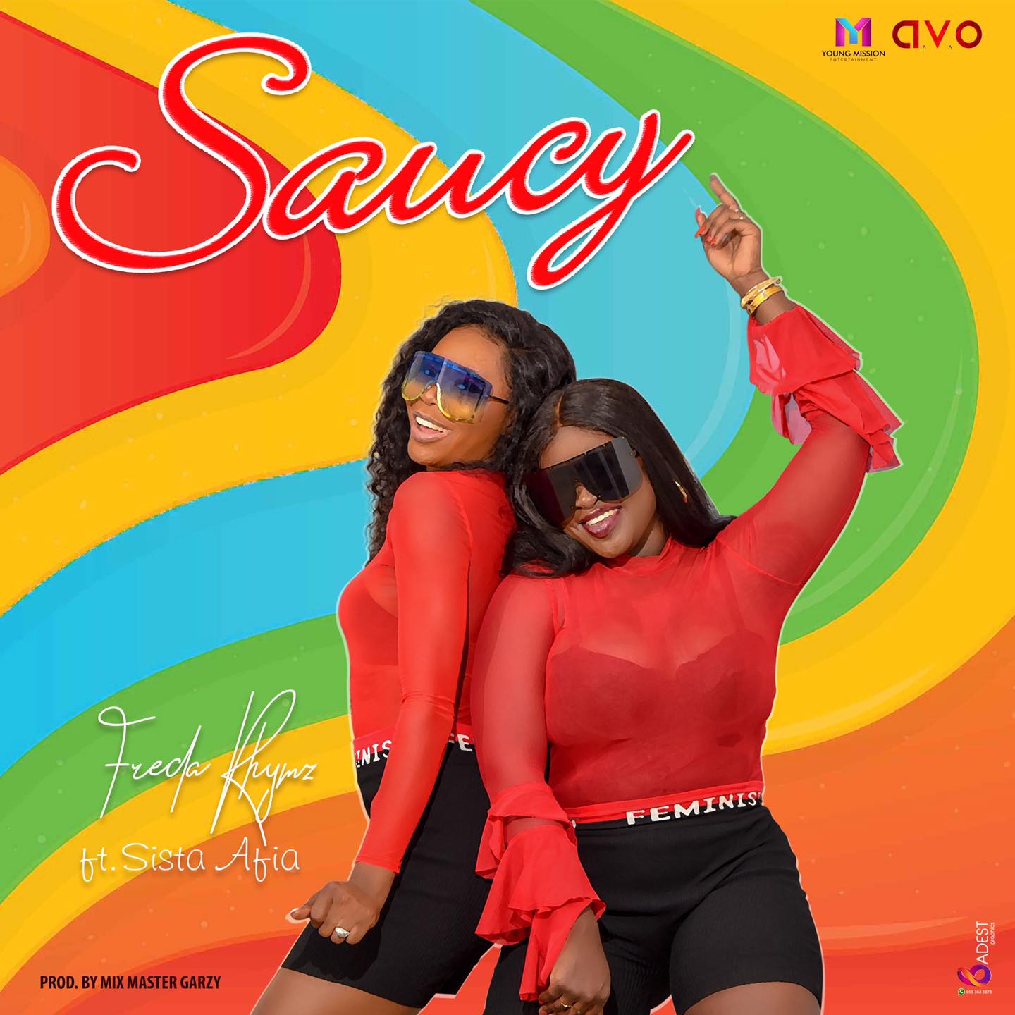 FREDA RHYMZ Saucy cover image