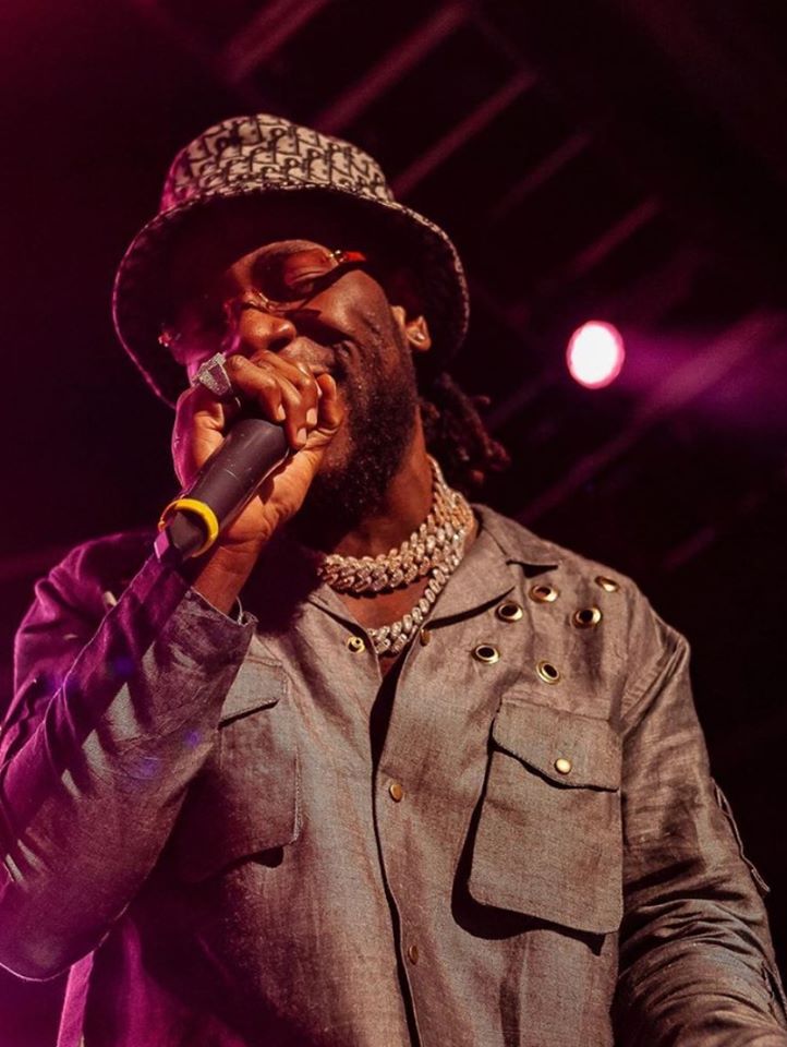 BURNA BOY Secret cover image