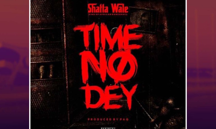 SHATTA WALE Time No Dey cover image